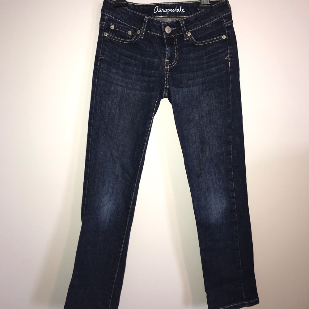 Aeropostale blue skinny jeans size 000 short